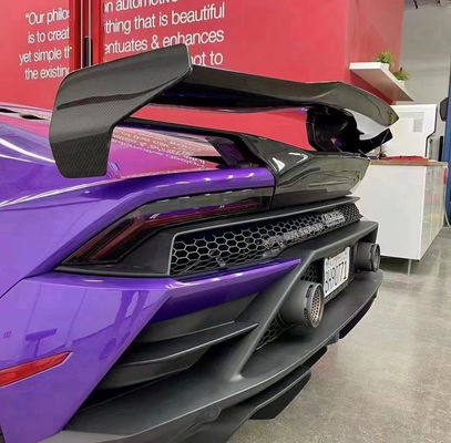 2015 - 2018 EVO كيت الجسم كربون الألياف الفاسدة الكربون الألياف الفاسدة الجناح الجناح