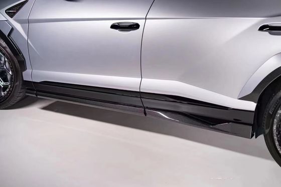 URUS مجموعة الكربون للجسم Vors Style كربون الألياف الأمامية ليب Diffuser Spoiler Widebody Kit