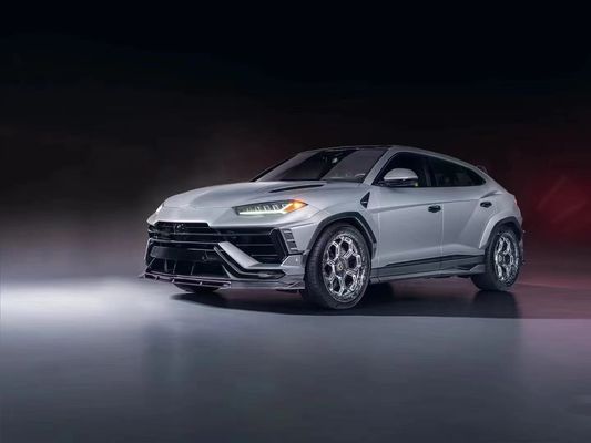 URUS مجموعة الكربون للجسم Vors Style كربون الألياف الأمامية ليب Diffuser Spoiler Widebody Kit