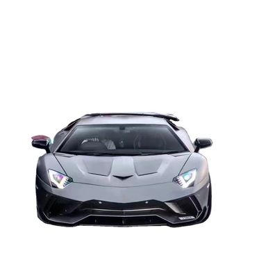 LP700 LP720 Lamborghini كيس الجسم مدخول الهواء ألياف الكربون عريض الجسم كيت غطاء محرك غطاء