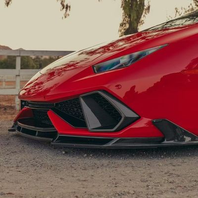 استبدال أدوات اللامبورغيني العالمية واسعة الجسم LP610 هوركان إيفو مجموعة الجسم المقدمة شفة الهواء