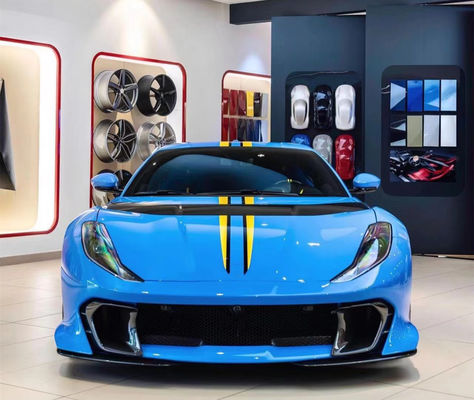 2017 - 2019 812 مجموعة الجسم Competizione Style Wide Body فراري هود ألياف الكربون