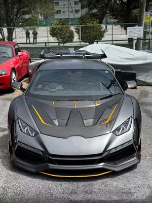هوراكان LP580 610 كيس جسم ألياف الكربون EVO استبدال قوس عجلة المصد الأمامي