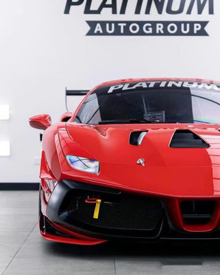 فيراري 488 كيس الجسم 488 EVO النمط الأمامي المصد الذقن الفمية