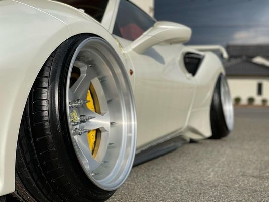 كربون فائبر واسع الجسم فيراري 488pista سبويلر كربون فائبر سبويلر جناح