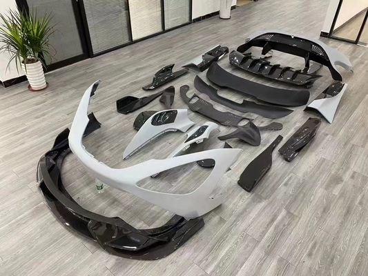 لمكلارين 720s مجموعة الجسم 720S ترقية 765LT نمط ألياف الكربون الأمامية والخلفية مضارب البومبر