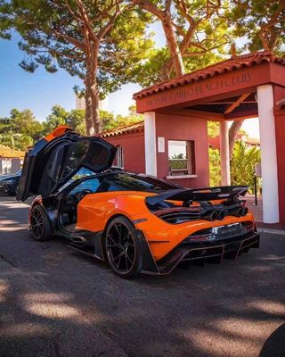 ألياف الكربون الجافة لمكلارين 720s مجموعة جسم الألياف الكربونية 720s تم تحديث نمط MSY الأمامية والخلفية