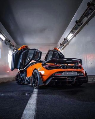 ألياف الكربون الجافة لمكلارين 720s مجموعة جسم الألياف الكربونية 720s تم تحديث نمط MSY الأمامية والخلفية