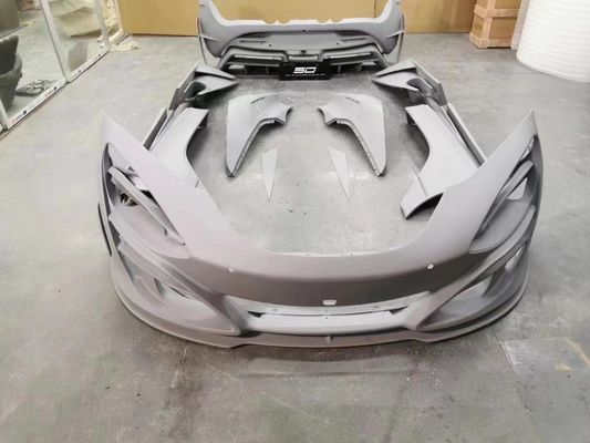 ألياف الكربون الجافة لمكلارين 720s مجموعة جسم الألياف الكربونية 720s تم تحديث نمط MSY الأمامية والخلفية
