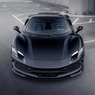 OEM فيراري 296 جي تي بي كيس الجسم الكربون الألياف الجسم FY النمط الجانب تنورة كيس الجسم
