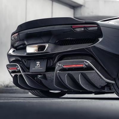 OEM فيراري 296 جي تي بي كيس الجسم الكربون الألياف الجسم FY النمط الجانب تنورة كيس الجسم