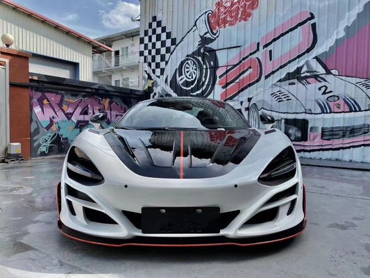 لـ ماكلارين 720s مجموعة جسد الألياف الكربونية الجافة 720s تحديث ألياف الكربونية على الطراز MSY أمام و خلفية مضارب المضارب