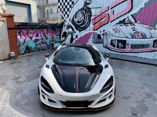 لـ ماكلارين 720s مجموعة جسد الألياف الكربونية الجافة 720s تحديث ألياف الكربونية على الطراز MSY أمام و خلفية مضارب المضارب