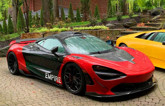 لـ (ماكلارين 720s) حزمة الهيكل من ألياف الكربون 720s تحسنت أسلوب VORS حزمة الهيكل من ألياف الكربون