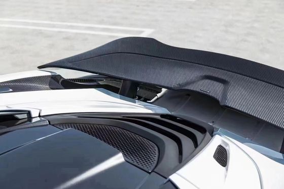 لـ (ماكلارين 720s) كربون فايبر سبويلر 720s تم ترقيته إلى VORS Style كربون فايبر سبويلر جناح