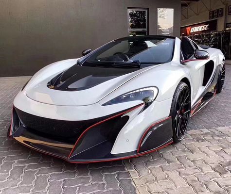 منتج جديد لمكلارين MP4-12C 650S غطاء الألياف الكربونية Mp4-12c 650S تم تحديث غطاء P1