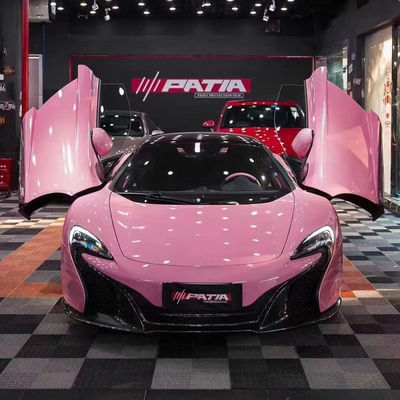 لمكلارين MP4-12C مجموعة الجسم MP4-12C ترقية 650S نمط الأمام والخلفية مضارب سبويلر هود مصابيح أمامية