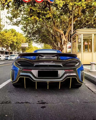 قطع غيار السيارات لمكلارين 540c 570s 570gt كيس جسم ألياف الكربون 540c 570s 570gt تحديث 600LT Style كيس جسم 600LT Spoiler
