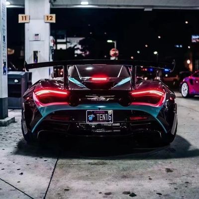 720S ماكلارين كيت الجسم 1016 نمط جاف كربون ألياف الذيل كيت الجسم