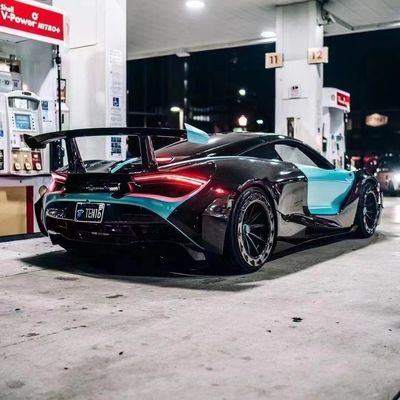 720S ماكلارين كيت الجسم 1016 نمط جاف كربون ألياف الذيل كيت الجسم