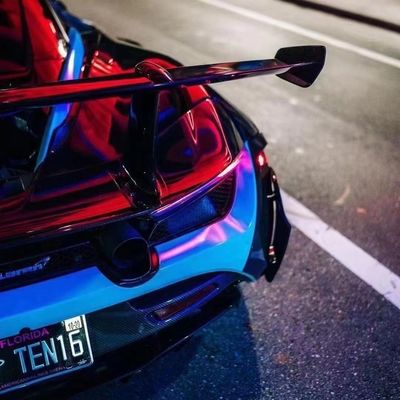 720S ماكلارين كيت الجسم 1016 نمط جاف كربون ألياف الذيل كيت الجسم