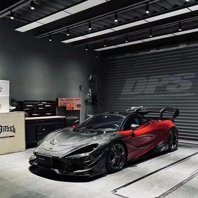 جي تي آر ستايل 720s عريض الجسم مجموعة ماكلارين سينا مجموعة الجسم الأمامية الصدمة ألياف الكربون