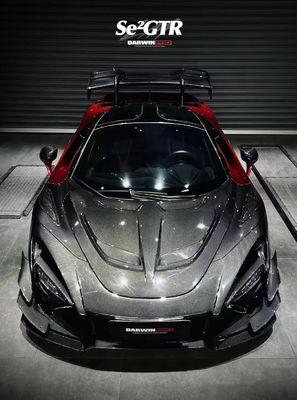 جي تي آر ستايل 720s عريض الجسم مجموعة ماكلارين سينا مجموعة الجسم الأمامية الصدمة ألياف الكربون