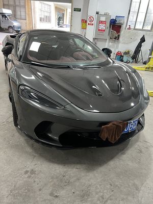 GT Mclaren Body Kit P1 Style قمر محرك ألياف الكربون
