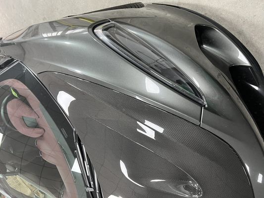 GT Mclaren Body Kit P1 Style قمر محرك ألياف الكربون