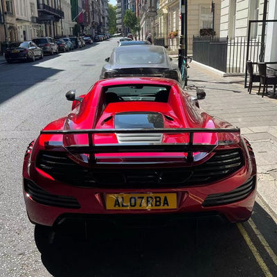 MP4 12C مكلارن كيت جسم MSY النمط الأمامي الخلفي المصد الفضائي كيت واسع الجسم الأحمر الأسود