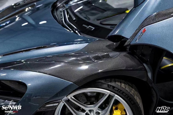 720s مكلين كيت الجسم Blacksail النمط الأمامي الدرع المضرب المتعثر حبة غطاء المدافع