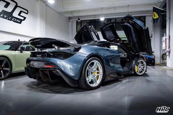 720s مكلين كيت الجسم Blacksail النمط الأمامي الدرع المضرب المتعثر حبة غطاء المدافع