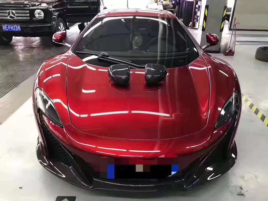 2014 - 2016 650s مجموعة الجسم OEM ألياف الكربون الجبهة شفتي Diffuser مجموعة الجسم لاستبدال