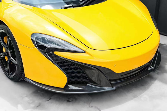 2014 - 2016 650s مجموعة الجسم OEM ألياف الكربون الجبهة شفتي Diffuser مجموعة الجسم لاستبدال