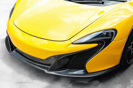2014 - 2016 650s مجموعة الجسم OEM ألياف الكربون الجبهة شفتي Diffuser مجموعة الجسم لاستبدال