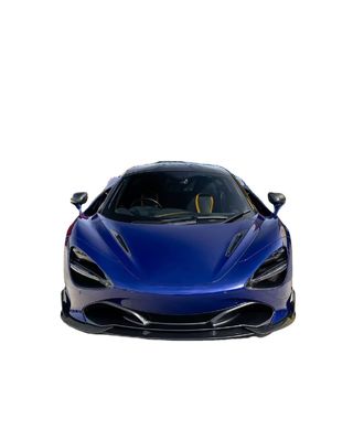 أزرق 720s مجموعة جسم واسعة مكلارين ألياف الكربون المقدمة شفة موزع كيت سبويلر