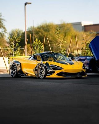 720s مكلارين كيس الجسم الألياف الكربونية واسعة الجسم ZE النمط الأمامي والخلفي المصد