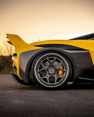 720s مكلارين كيس الجسم الألياف الكربونية واسعة الجسم ZE النمط الأمامي والخلفي المصد