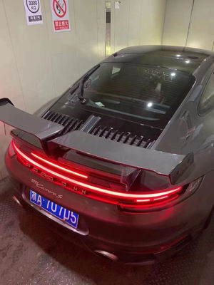 سبويلر من ألياف الكربون عالية الجودة سبويلر من ألياف الكربون لـ بورشه 911 992 992 لـ TechArt Style