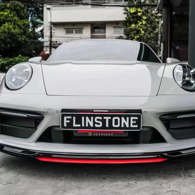 من أجل بورشه 911 992 مجموعة جسم ألياف الكربون 911 992 تحديث أسلوب TechArt المقدمة المبرحة المنتشر المفسد الجانبي السترة مجموعة جسم