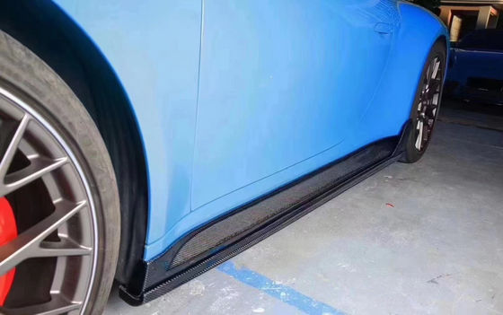 من أجل بورشه 911 992 مجموعة جسم ألياف الكربون 911 992 تحديث أسلوب TechArt المقدمة المبرحة المنتشر المفسد الجانبي السترة مجموعة جسم