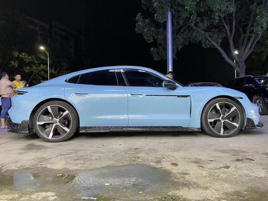 قطع غيار السيارات لـ بورش تايكان كيس جسم ألياف الكربون تايكان تحديثات MSY Style