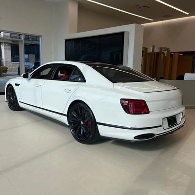 طائرة سبور بنتلي كيس الجسم W12 نمط الكربون الألياف كيت الشفاه 2019 Diffuser Spoiler الجانبي