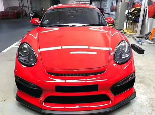المنتجات تبيع مثل الكعك الساخن 987 كايمان كيت الجسم GT4 نمط الجبهة والخلفية مضرب الوقود 2006-2012