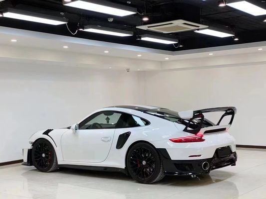 2022 منتجات جديدة 911 991.2 GT2RS مجموعة جسم بورشه 911 الأمامية والخلفية مضارب غطاء ألياف الكربون 2016-2018