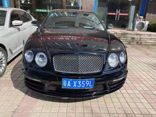 السوداء 2013 بنتلي طيران سبور مجموعة الجسم الأمامية والخلفية مضارب سبويلر علبة العادم