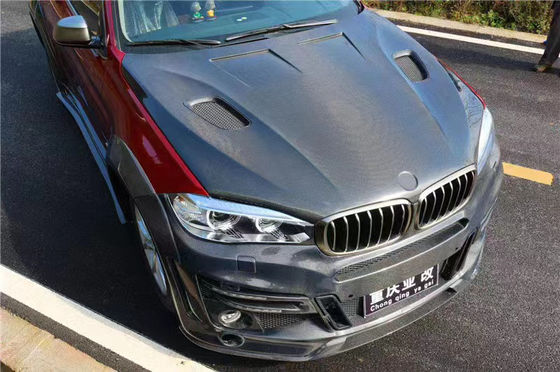 بيع لبي ام دبليو X5 X6 F15 F16 غطاء من ألياف الكربون غطاء من ألياف الكربون
