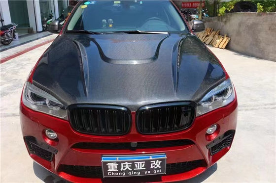 بيع لبي ام دبليو X5 X6 F15 F16 غطاء من ألياف الكربون غطاء من ألياف الكربون