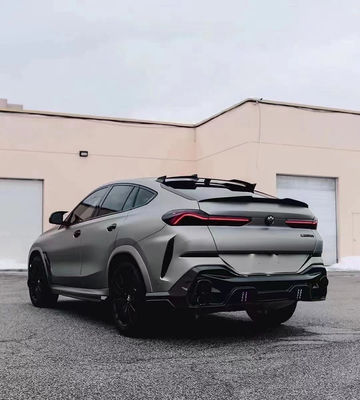 بيع ساخن G06 X6 كيس جسم ألياف الكربون Forbmw X6 ألياف الكربون الجبهة مجرفة خلفية مضخم غطاء