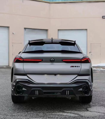 بيع ساخن G06 X6 كيس جسم ألياف الكربون Forbmw X6 ألياف الكربون الجبهة مجرفة خلفية مضخم غطاء